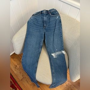 Abercrombie & Fitch The ‘90s Straight Ultra High Rise Curve Love size 26